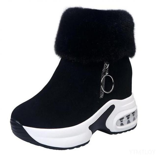 Ankle Boot Warm Plush Winter Shoes