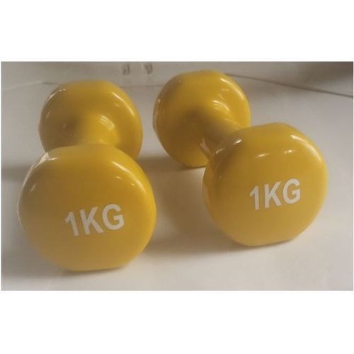 A Pair Of Coated Dumbbells - 1kg