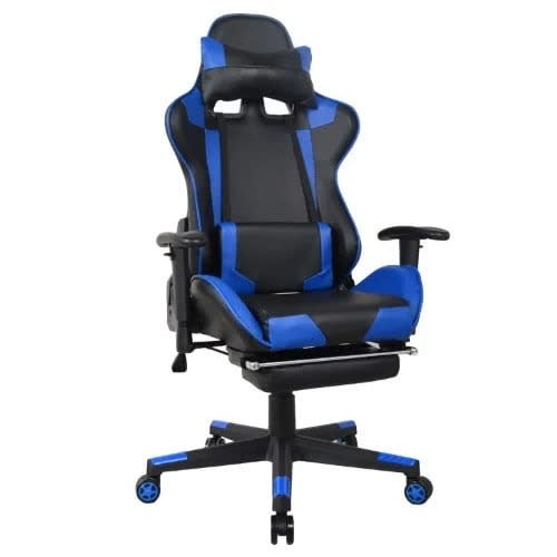 Executive Recline Game Chair- Blue