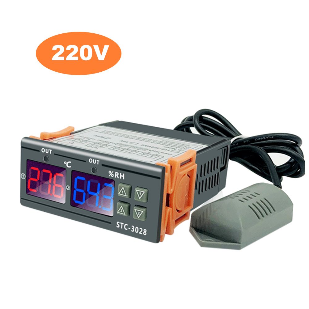 STC-3028 Digital Temperature Humidity Controller Meter