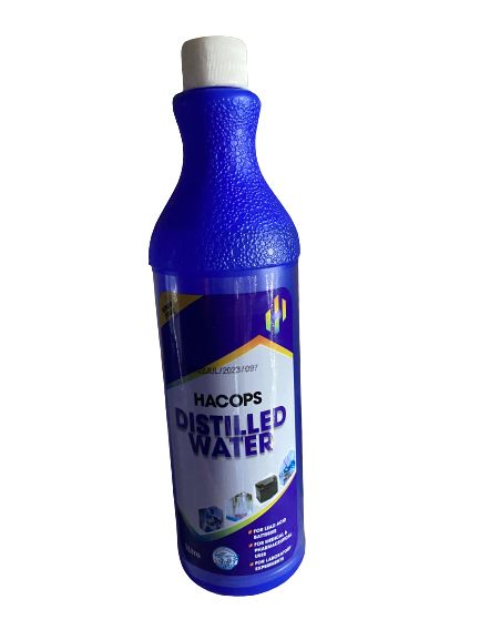 Hacops Distilled Water For Battery, Laboratory, Iron(1 Liter)