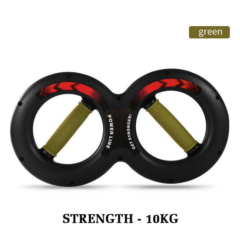5-30kg 8-Word Chest Expander Power Wrist Device Workout Muscle Fitness Sports-Ivory