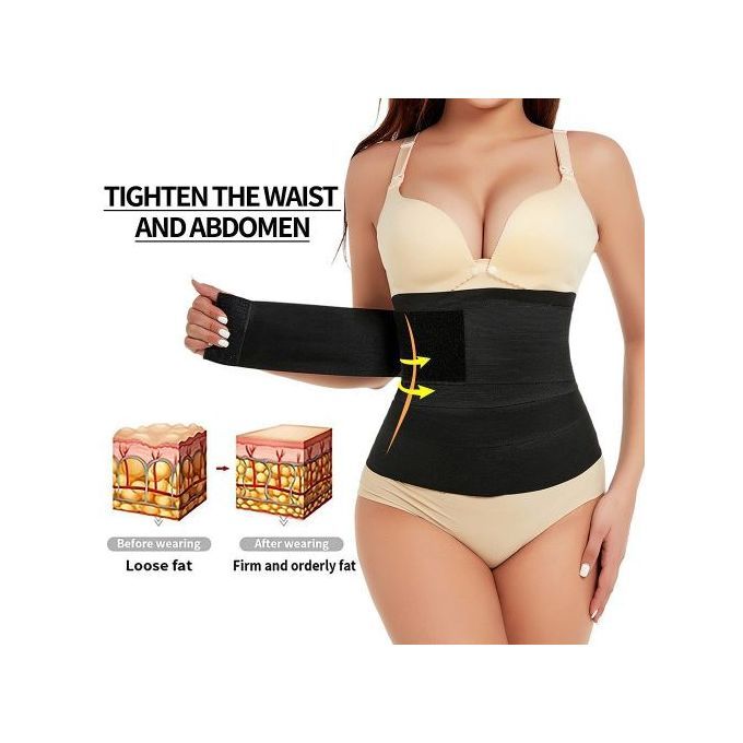 Imported Black Strechy Tummy Wrap