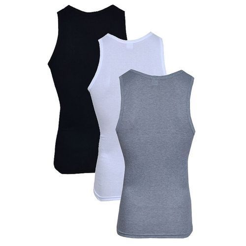 Premium Quality 3-in-1 Pack Singlet - (Multicolor)