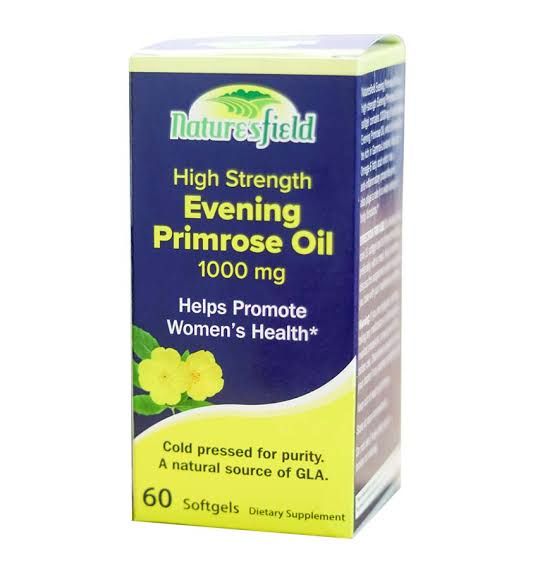 Evening Primrose Oil 1000MG - 60 Softgels For Women's Health