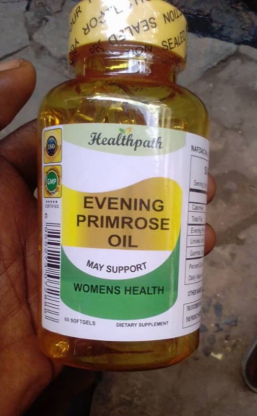 Evening Primrose Oil 500Mg  With GLA
