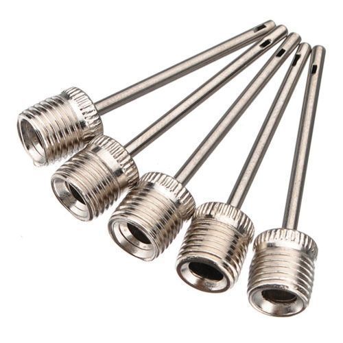Ball Inflating Pump Needle Football/Rugby/Volleyball/Netball Valve Adapter