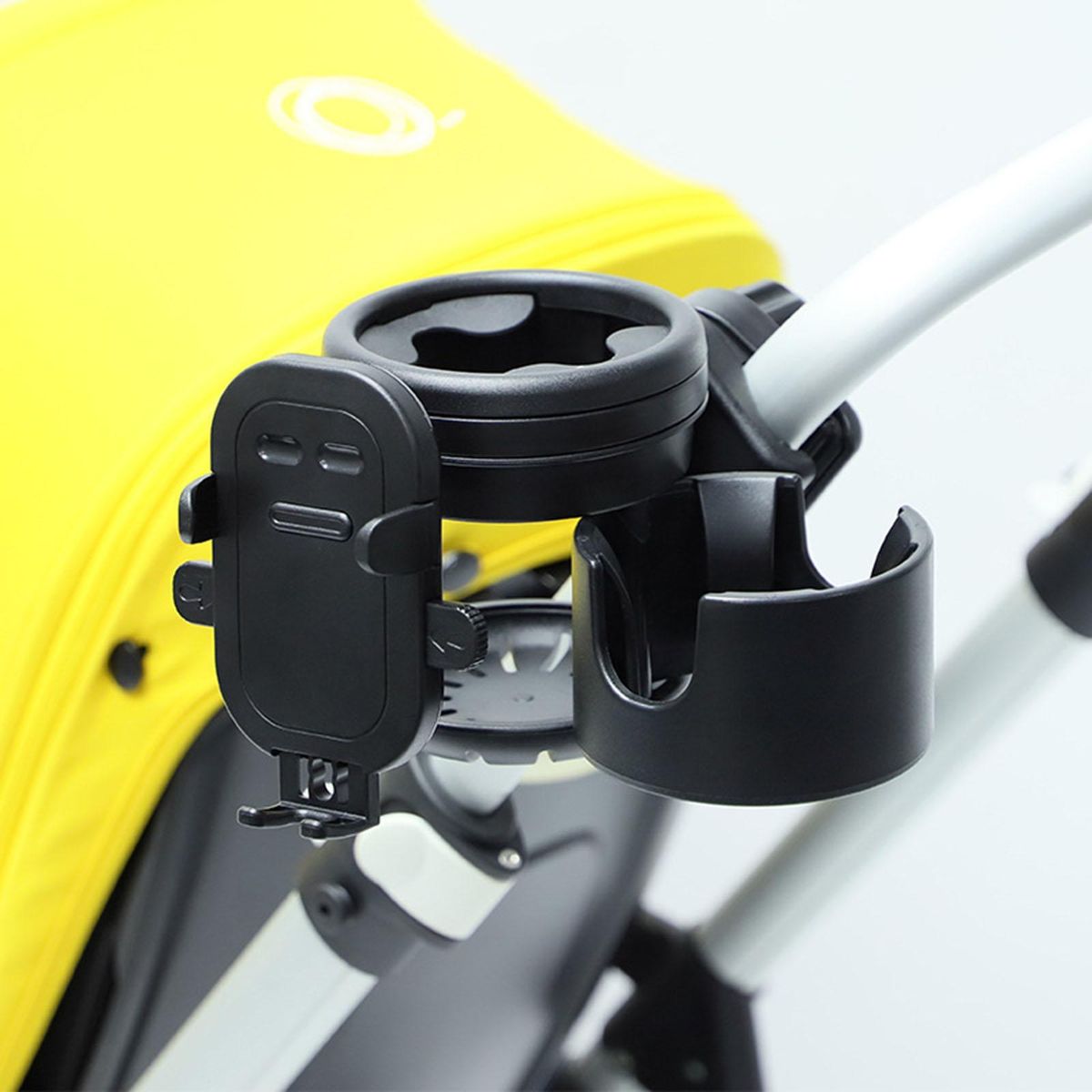 Universal Milk Bottle Cup Holder 360 Rotatable Black