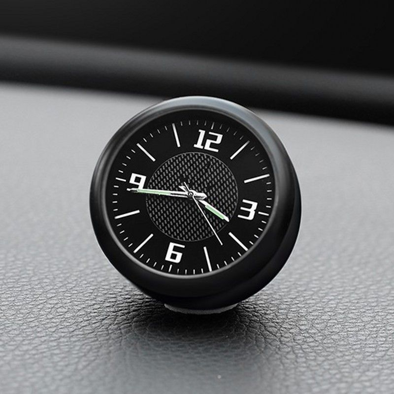 Luminous Car Clock Ornament Auto Decoration Quartz Watch Air Vents Stickers Clip Time Clock For Toyota Interior Accessories Gift