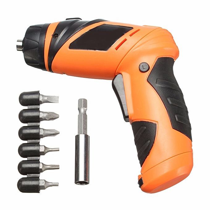 6V Screwdriver Electric Drill Battery Operated Cordless Wireless Mini Portable
