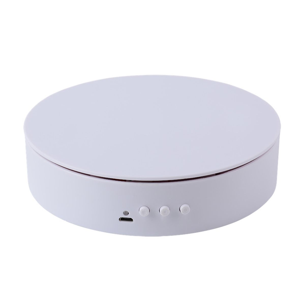 Rotating Show Stand Electric Rotating Showcase Motorized Turntable White