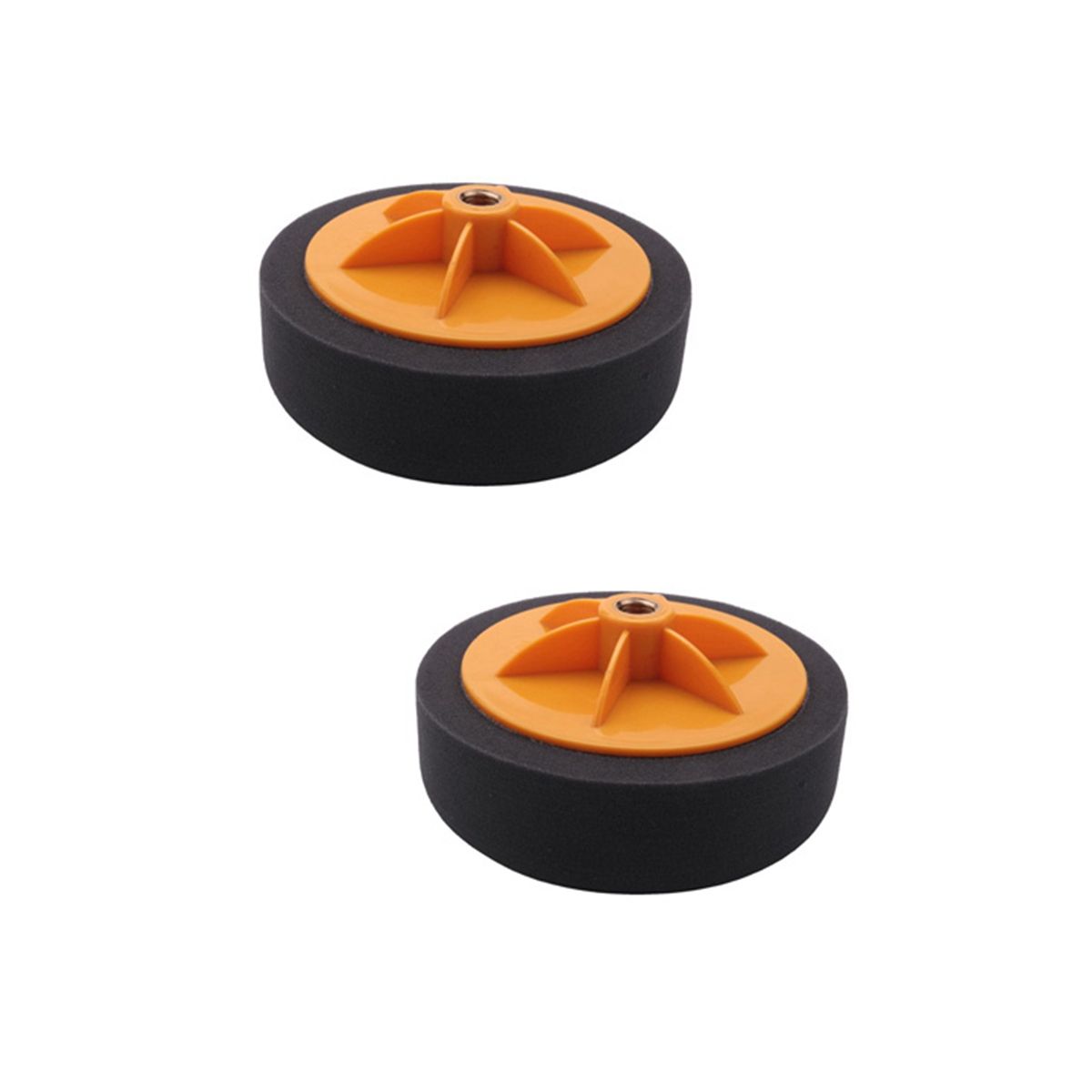 2 PCS 6 Inch/15cm Car Polishing Waxing Pad Sponge M14