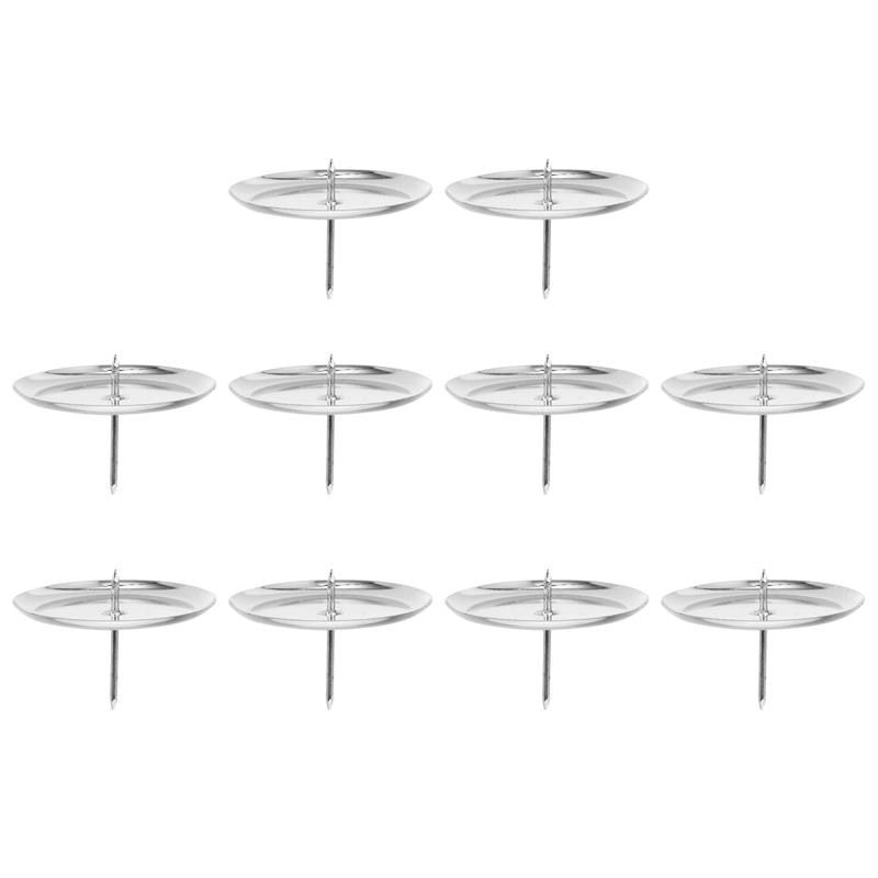 Candle Plate Stand Fixing Tealight Wax Craft Tray Wedding