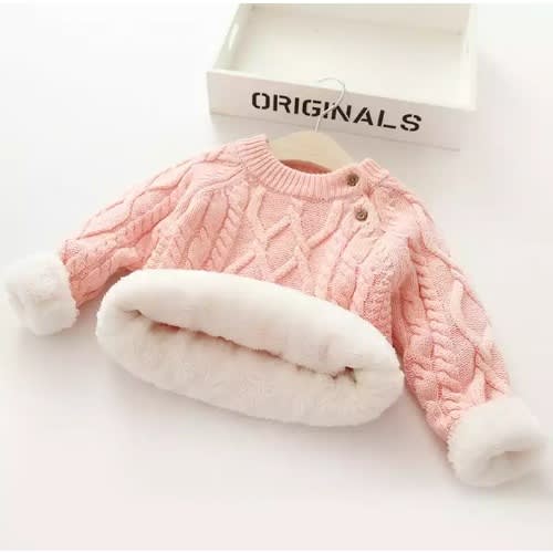 Baby Warm Fur Pullover
