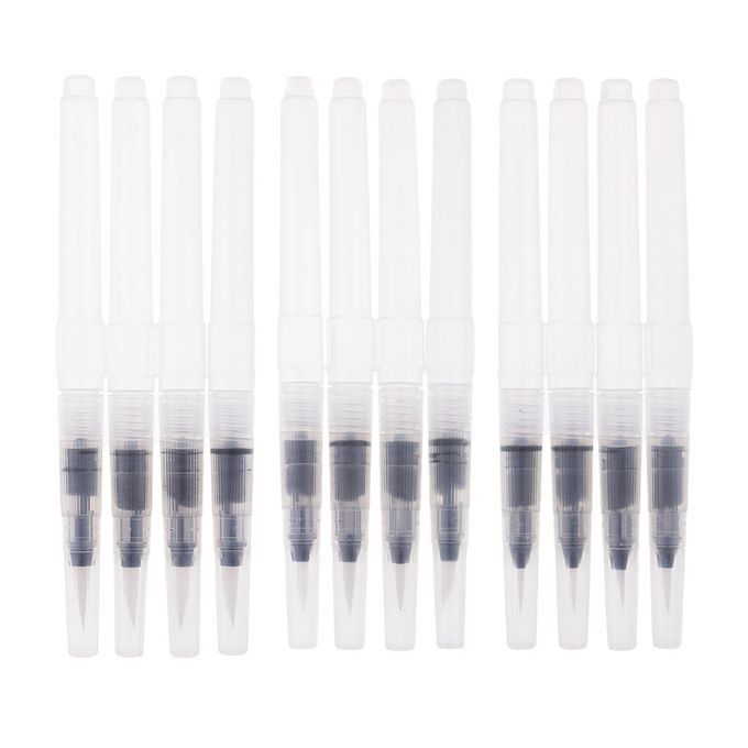 4 Ink Pen Watercolor Water Brush Pen Calligraphy Painting Art Supplies