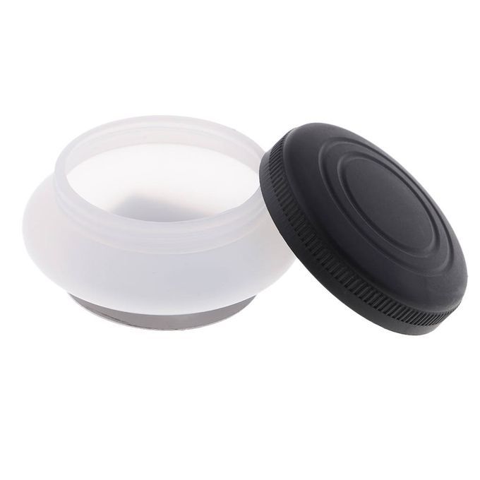 2x Travel Artist Metal  Cup Single Dipper With Lid&Clip,Air