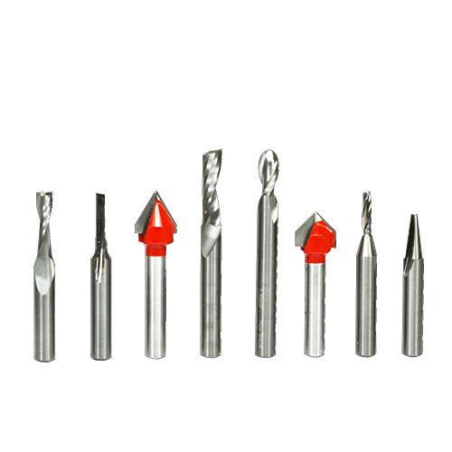 Freud 87208 8 Piece CNC Router Bit General Purpose Set