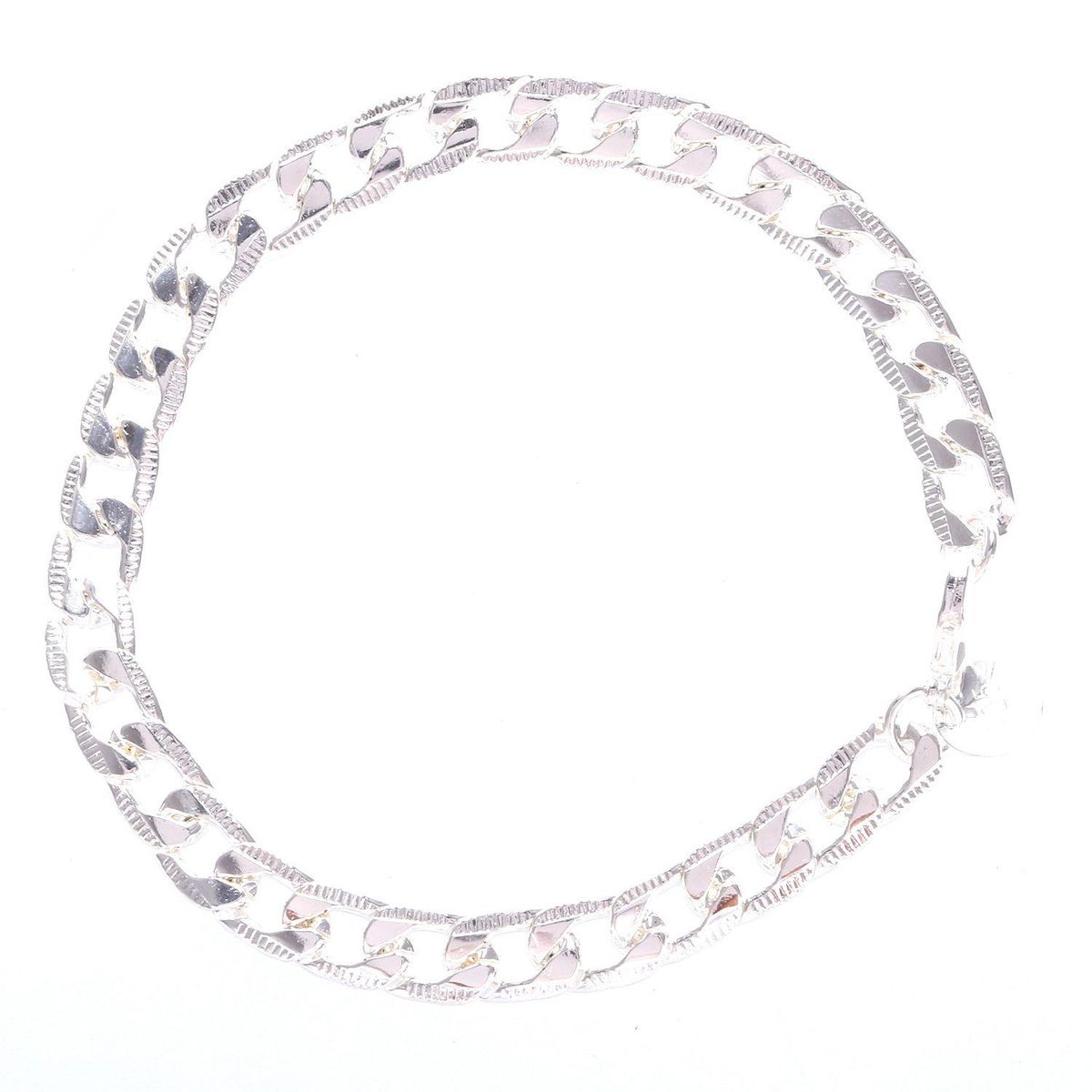 Men Cool Curb Link Chain Jewellery Thick Titanium steel Brac