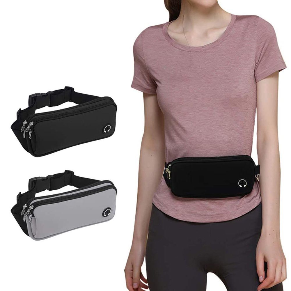 Sport Waist Bag Pouch Cross Body Shoulder Chest Belly Bag Cellphone Key Holder Running Jogging Motorcycle Waterproof