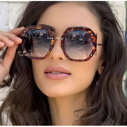 Classic Designer Sunshade - For Ladies  With Free Zipper Black Hard Case