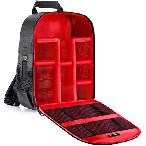 2023 Camera Backpack Flexible Partition Padded Bag Shockproof Insert Protection Available For Sale