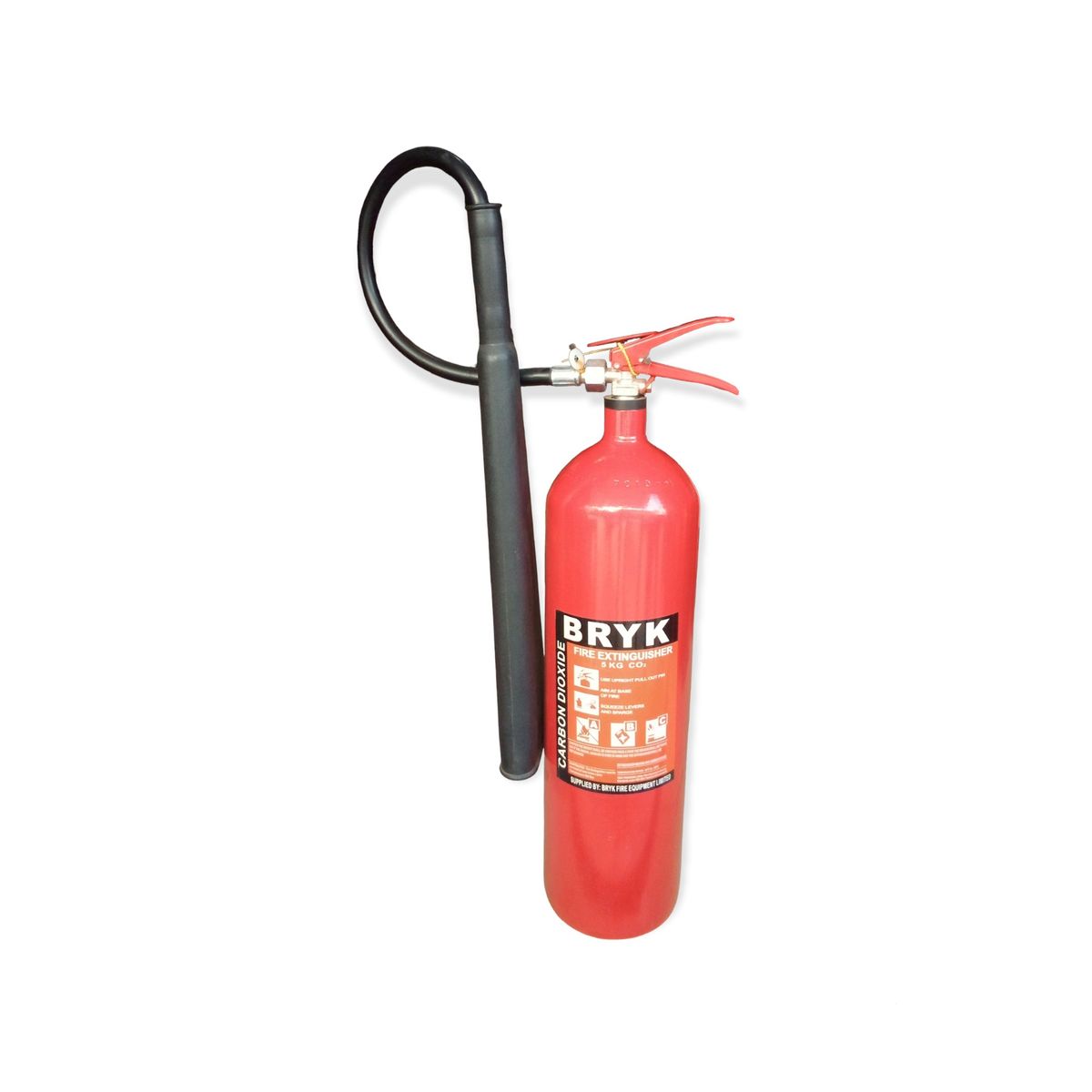 BRYK 5KG CARBON DIOXIDE Fire Extinguisher