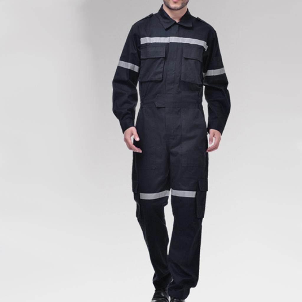 S-XXXL Mens Coverall Overalls Boiler Suit Big