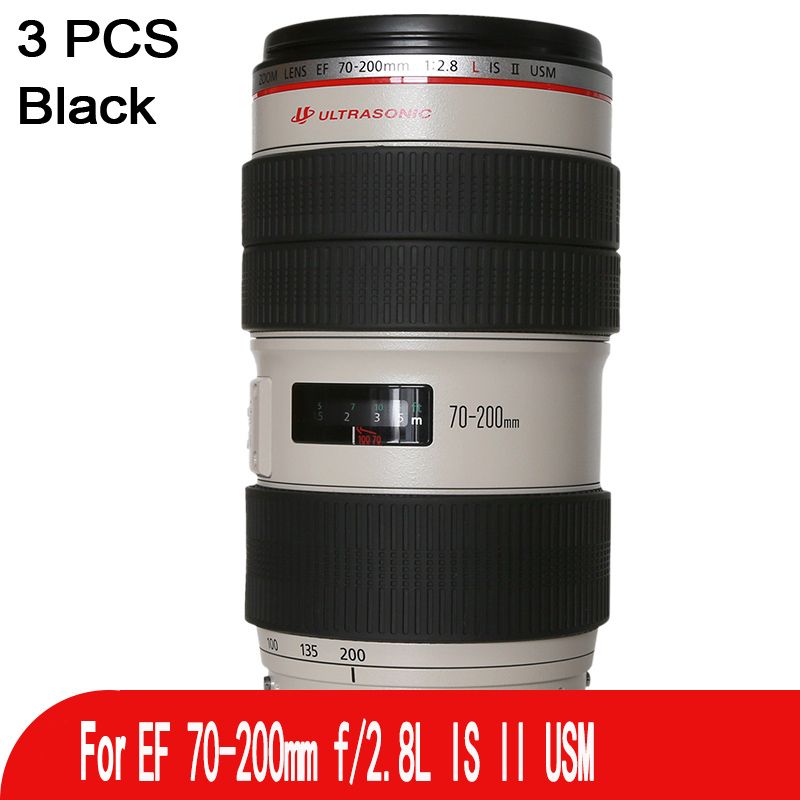 Rubber Camera Lens Focus Zoom Ring Protector For Canon Ef