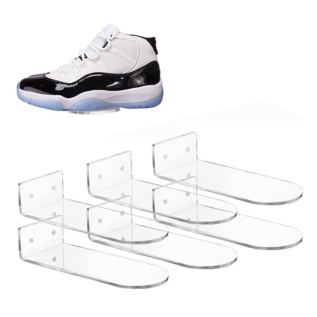 10Pcs Floating Shoe Display,Sneaker Shelves Wall Mount