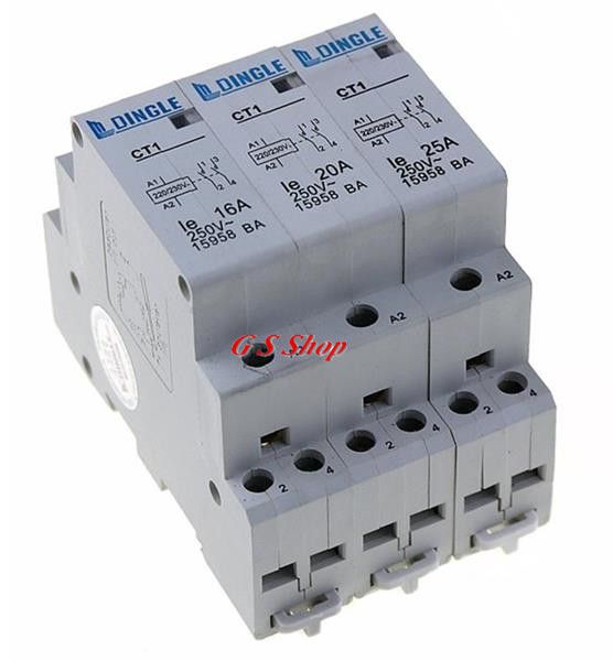 CT1 16A 20A 25A 250V Domestic Small Single-phase AC
