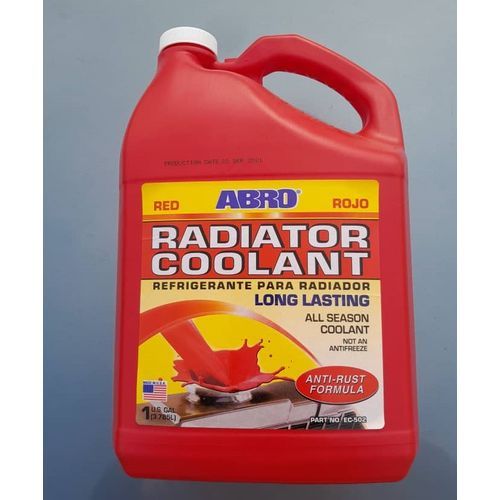 4 LTRS RED RADIATOR COOLANT, ALL SEASON COOLANT