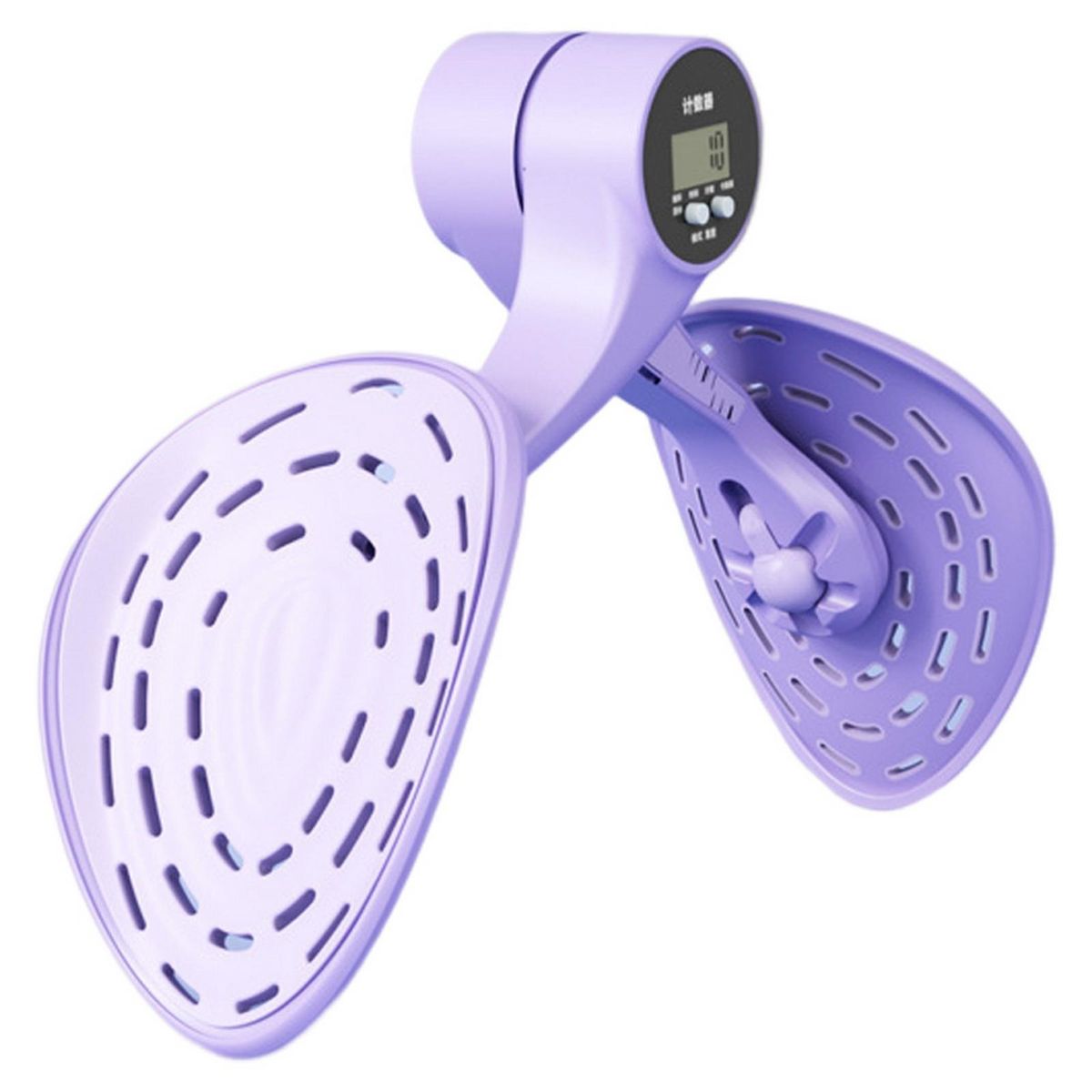 Leg Clamp Exerciser Women Beauty Leg Muscle Trainer Purple