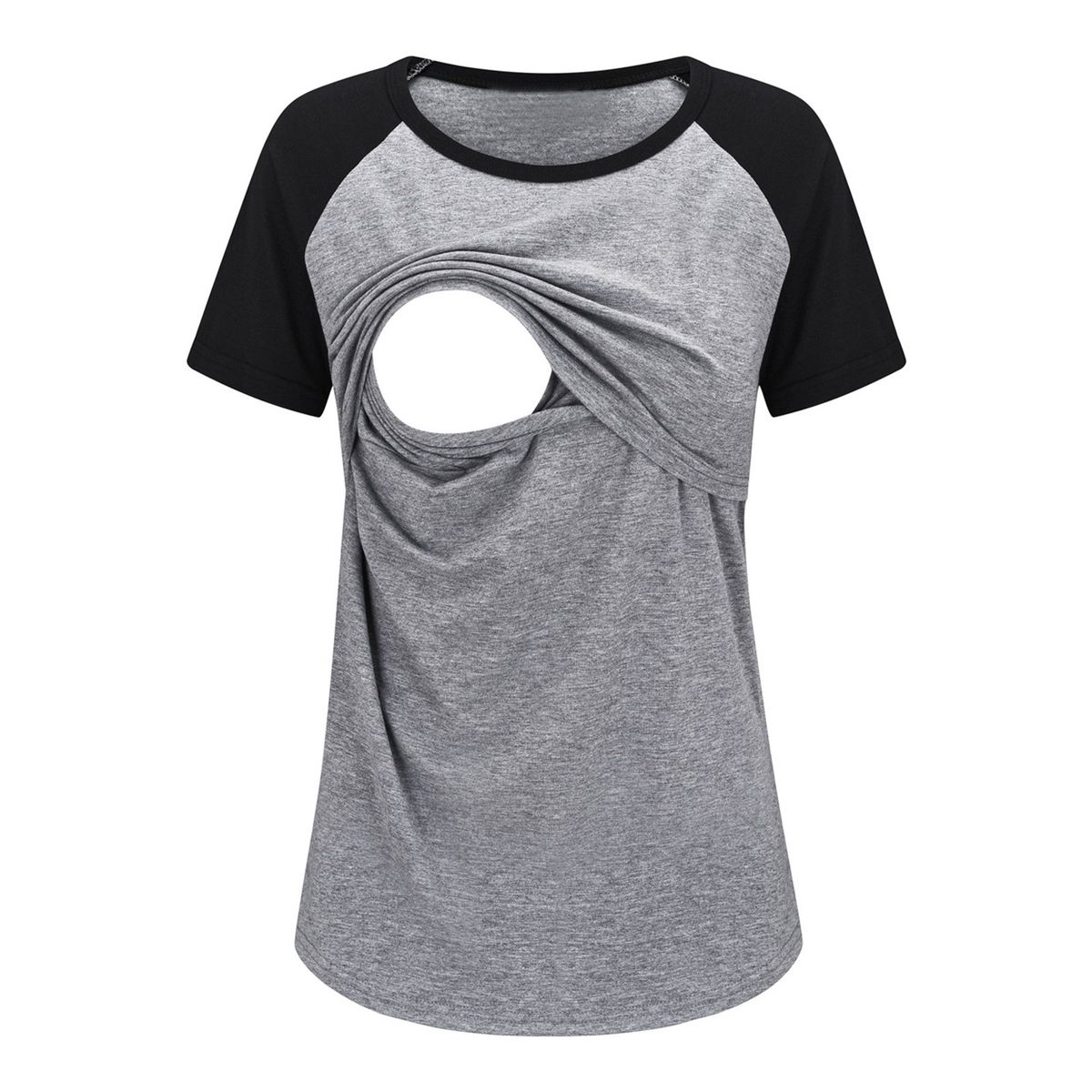 Pregnant Women Clothes Maternity Casual Breastfeeding Loose Tee Short Sleeve