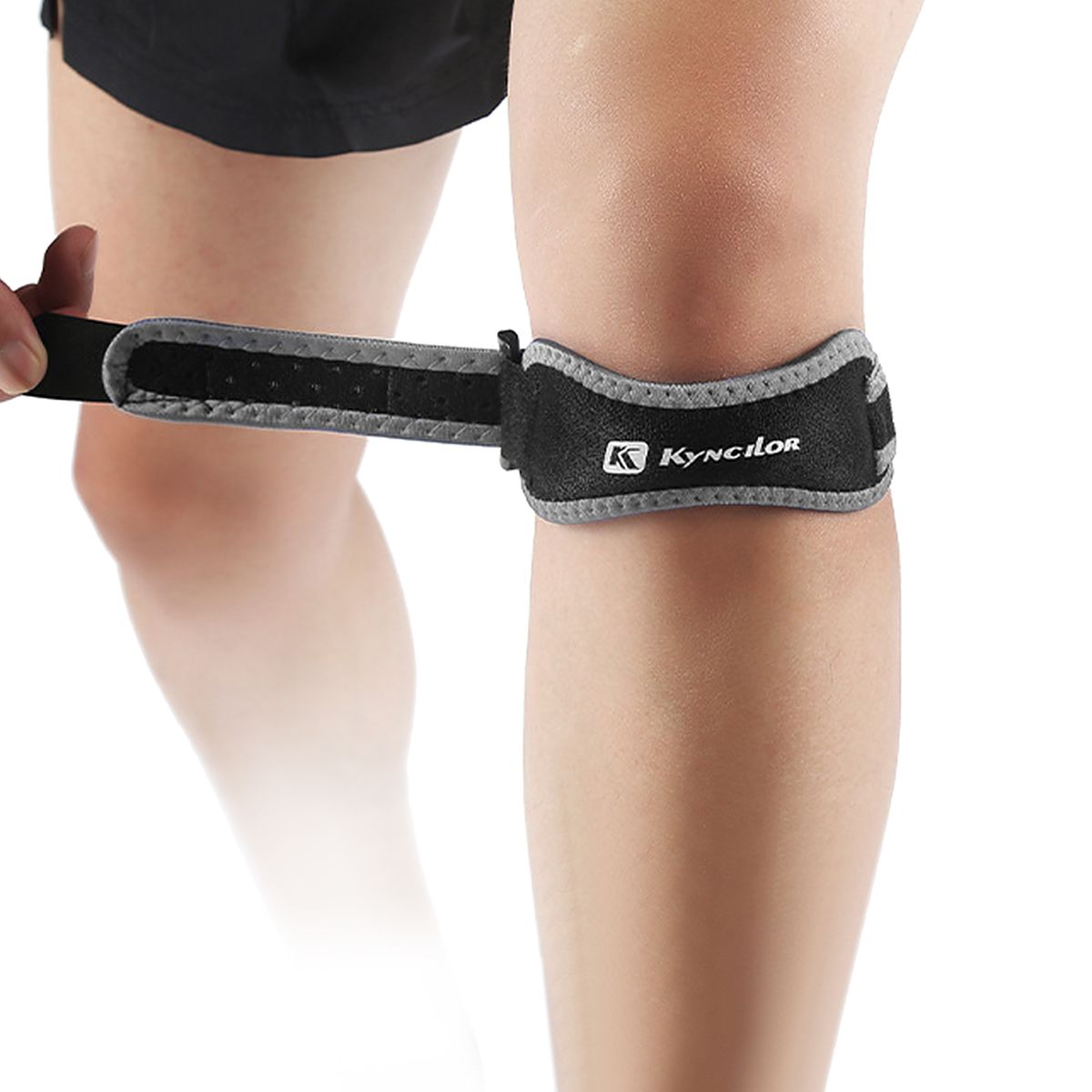 1pc Patella Protective Support Strap Knee Shock Absorption