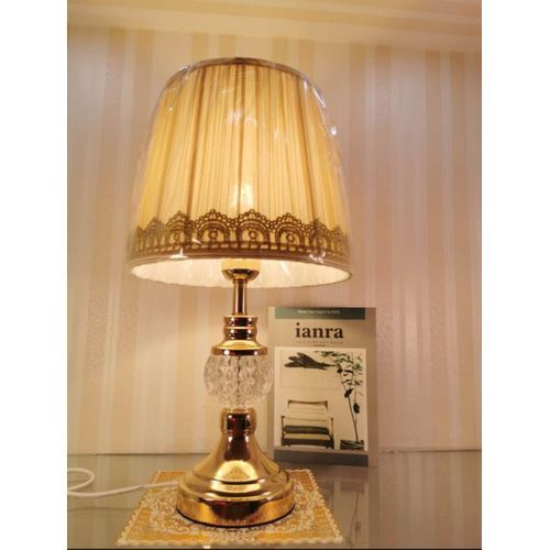 Beautiful Golden Bedside Lamp Table Lamp