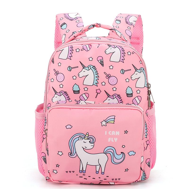 3-6 Years Kids Girls Cute Backpack Cartoon Unicorn SchoolBag