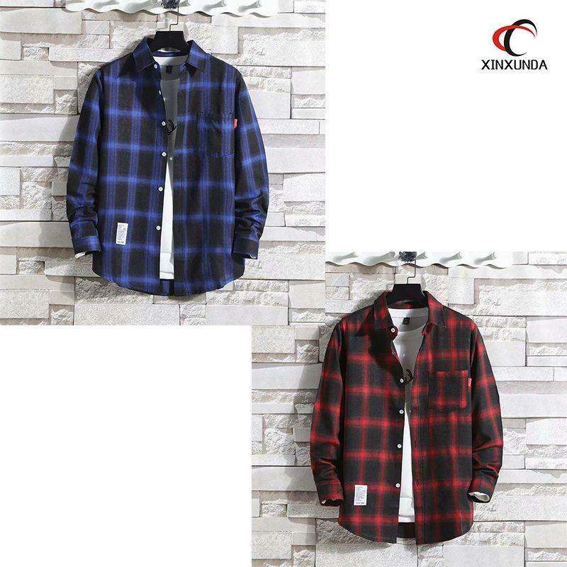 2-in-1 Men's Long Sleeve Shirt