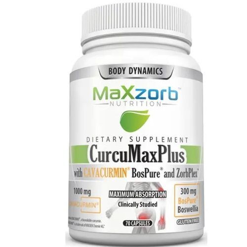 CurcuMax Plus 70 Capsules Curcumin