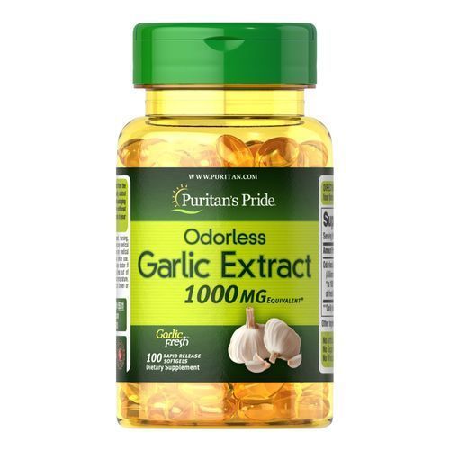 Puritans Pride Odourless Garlic Extract 1000MG X100