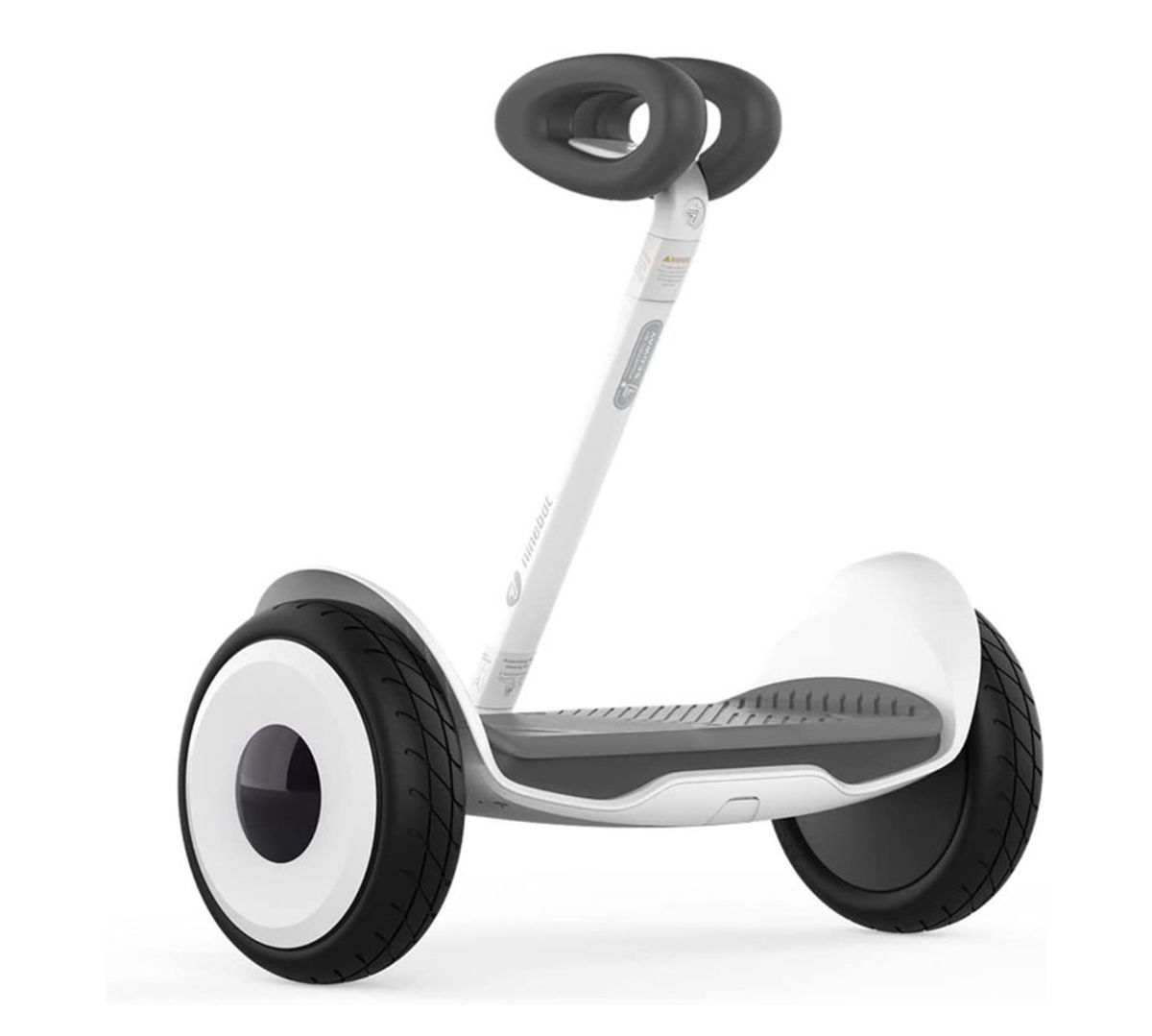 Segway Ninebot S Kids, Smart Self-Balancing Electric Scooter With LED Light, Designed For Children, White
