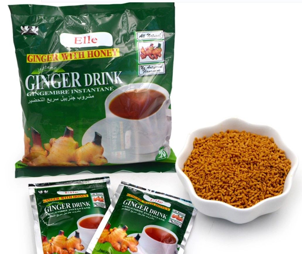 Super Active Elle Instant Ginger With Honey Drink Tea