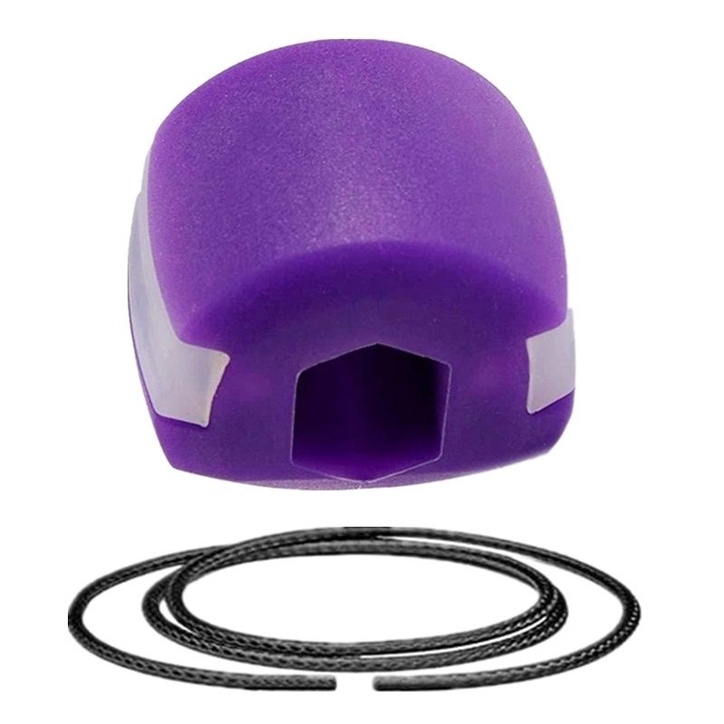 Jaw Exerciser Face Stress Ball Silica  Jawline Muscle Facial Toner Cheekbones Trainer Gym Fitness Exercise Equipmentyard