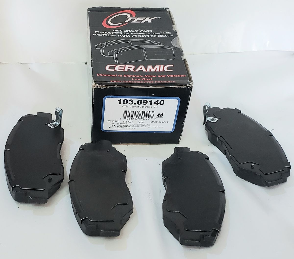 103.09140 C-TEK CERAMIC FRONT BRAKE PAD SET