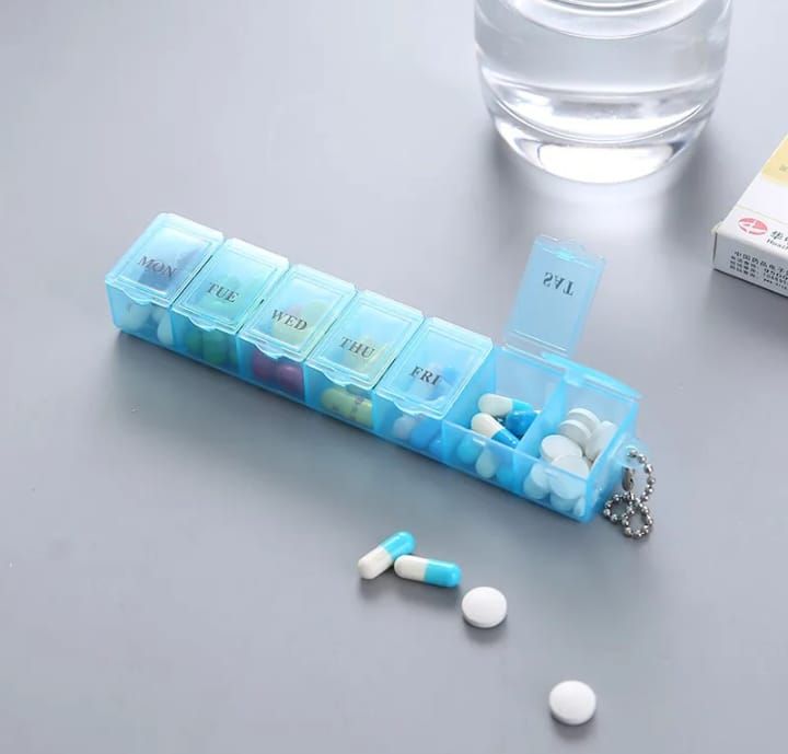7days Pill Medicine Drug Storage Organizer Container,case