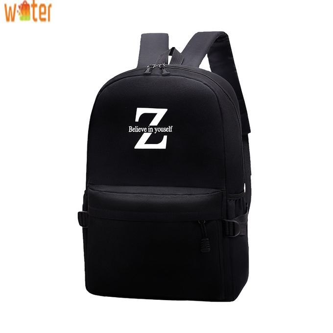 Backpack Casual Travel Bag School Bag & Laptop Bag- Black