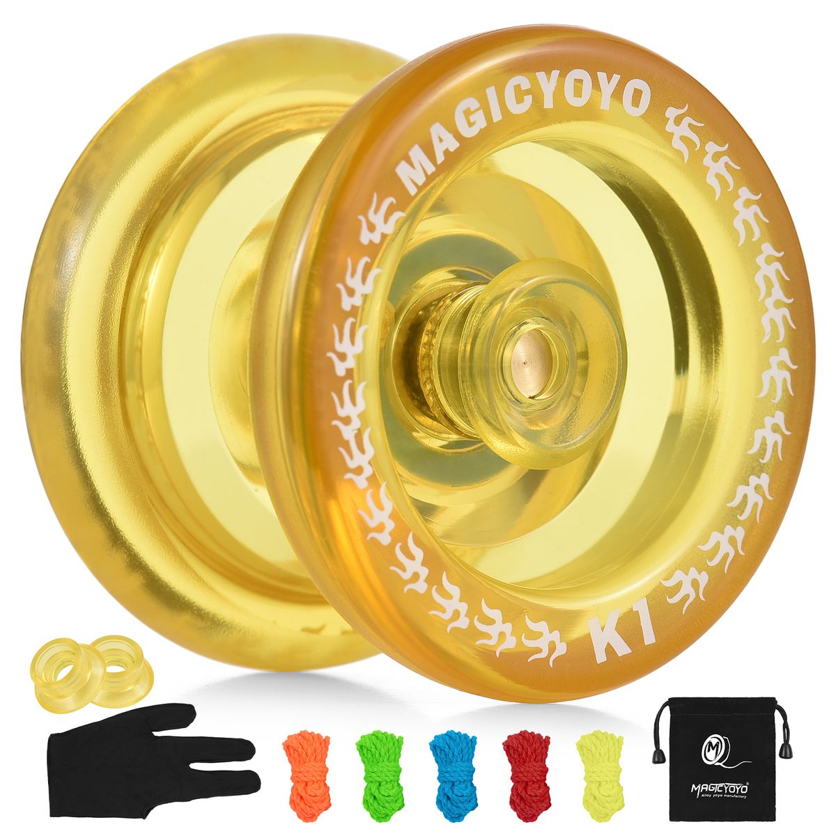 Unresponsive Yoyo For Kids Yo-Yo Ball With 5 Replacement