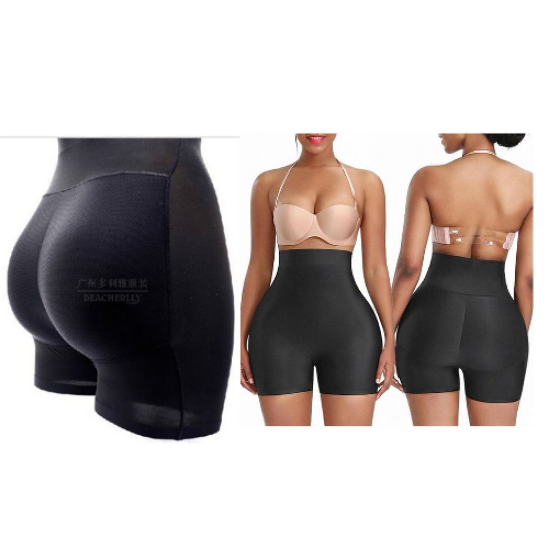 Padded Buttock Shaper Tummy Control Lingerie Shape Wear Short Hip Enhancer Tight Pant