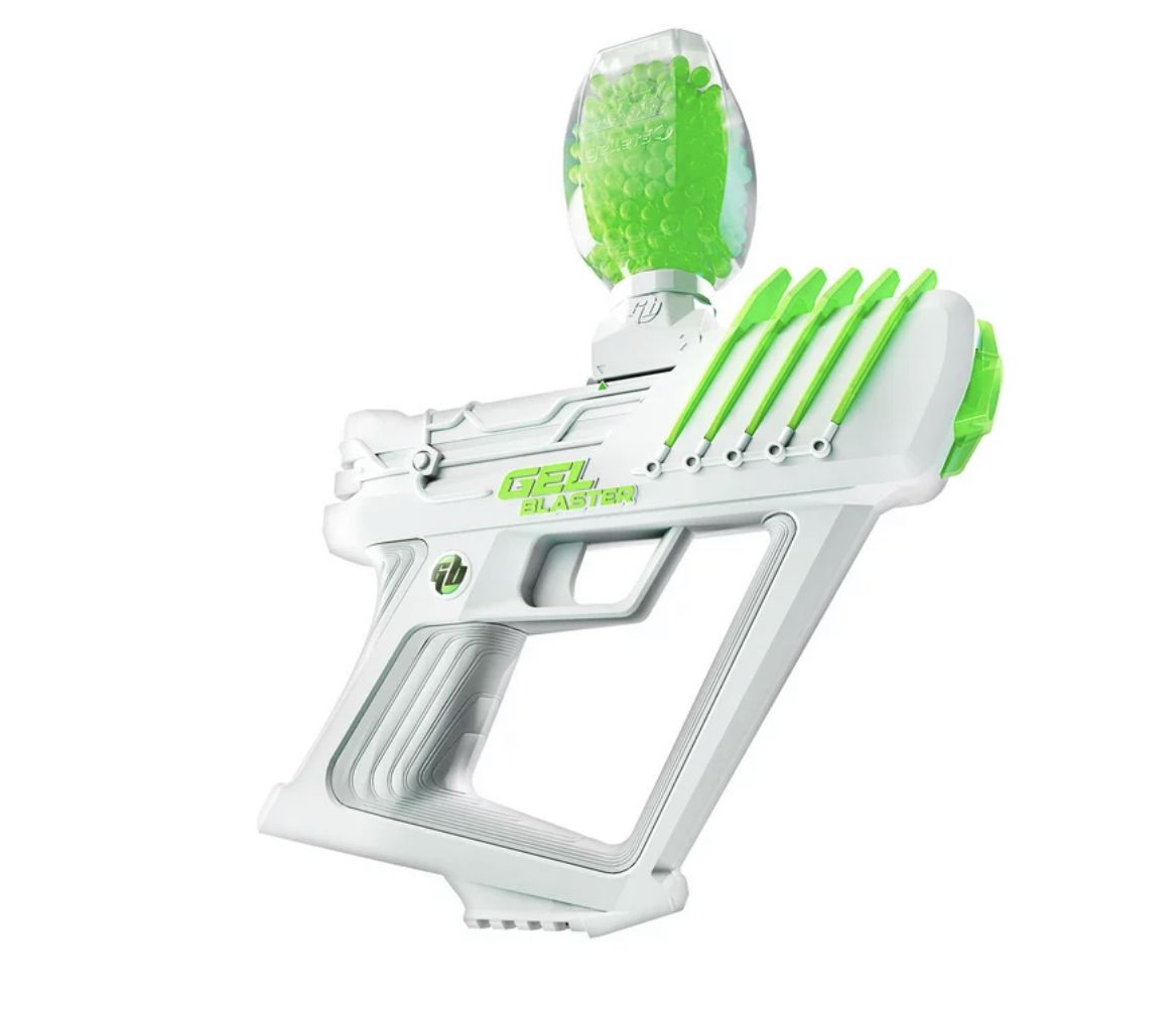 Gel Blaster SURGE, Electric Green, Water-Based Gellet Blaster With 10,000 Electric Green Gellet Pack