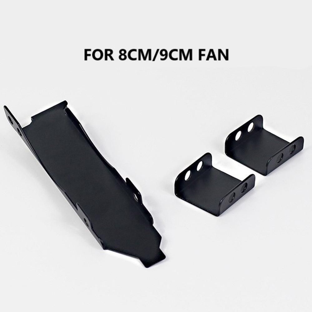 Dual Fan Mount Rack Cooling Heatsink Bracket for Graphics