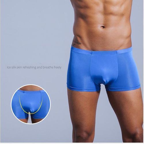 Boxer Mens Underwear,men Sexy Condom Boxers(3 In 1 Pack)